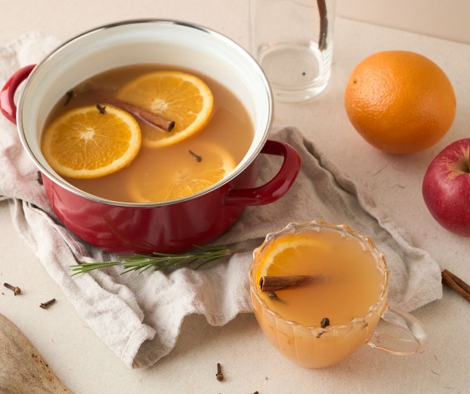 Bezalkoholowy zimowy poncz na bazie herbatki „Winter Punch”